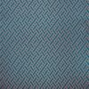 COJÍN ESTAMPADO GEOMÉTRICO AZUL PETRÓLEO
