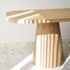 MESA COMEDOR DOLMEN FRESNO NATURAL - Imagen 4