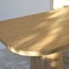 MESA COMEDOR DOLMEN FRESNO NATURAL - Imagen 2