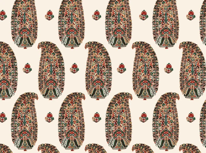PAPEL PAISLEY FLOWER - Imagen 2