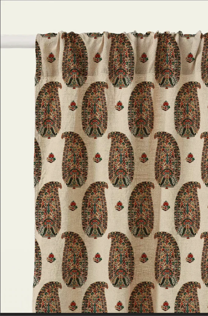 TEJIDO PAISLEY FLOWER - Imagen 2