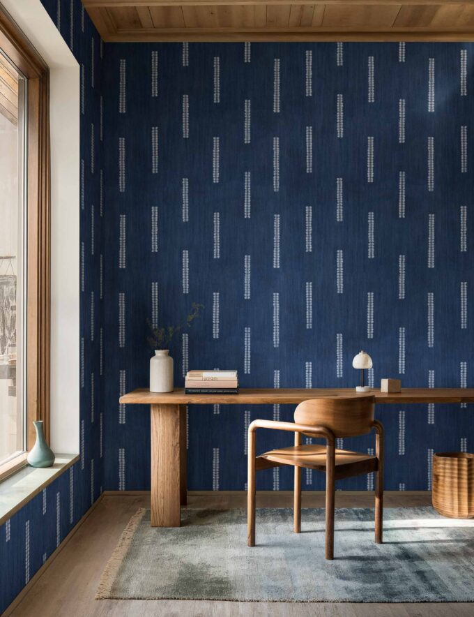 PAPEL PINTADO NUI INDIGO - Imagen 5