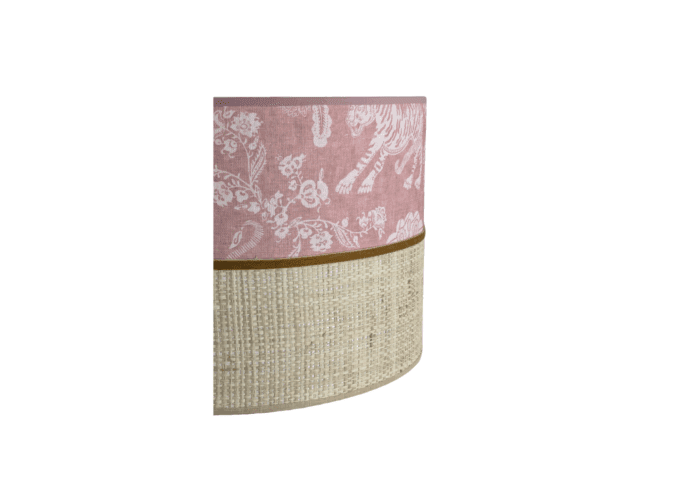 PANTALLA BICOLOR FLORAL - Imagen 5